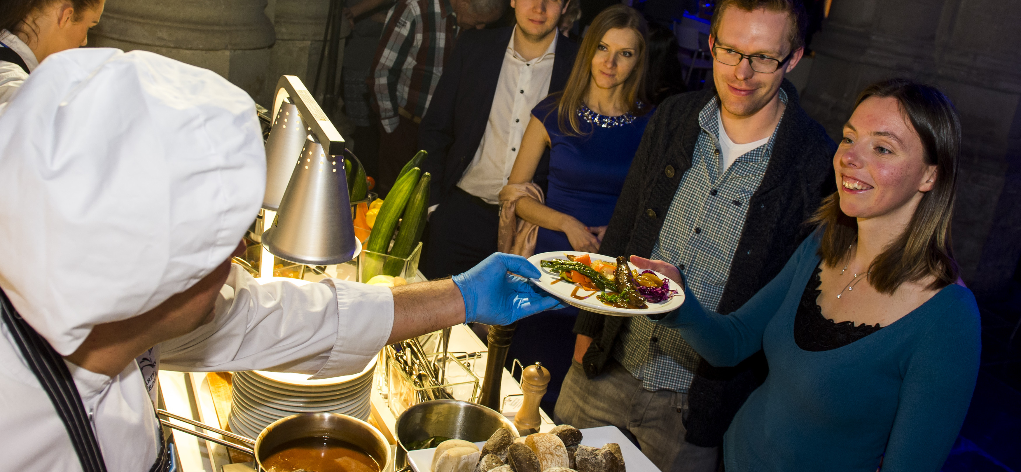 Feest Wintershall, Partyservice, 7 februari 2015, Grote Kerk, Goes. Foto Marco De Swart